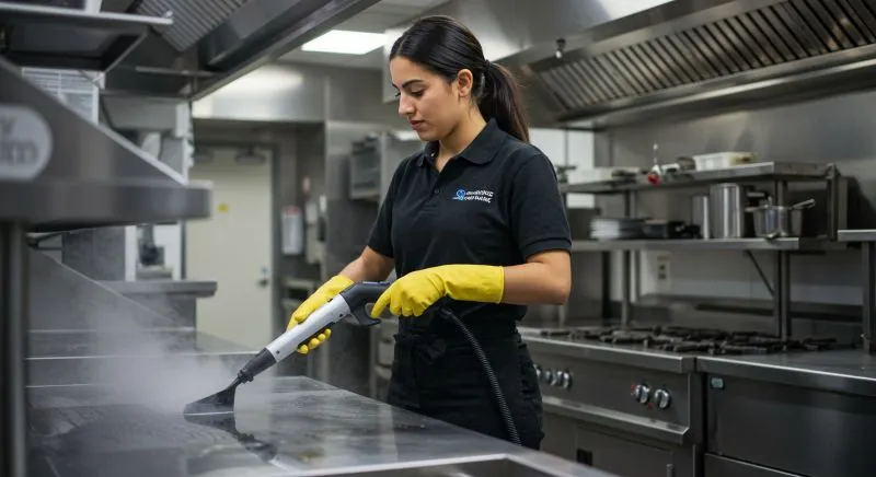 Deep surface cleaning with restaurant cleaning services